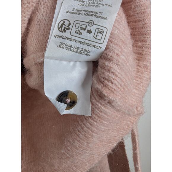 Boden Soft Pink Wrap Cardigan - Picture 8 of 10